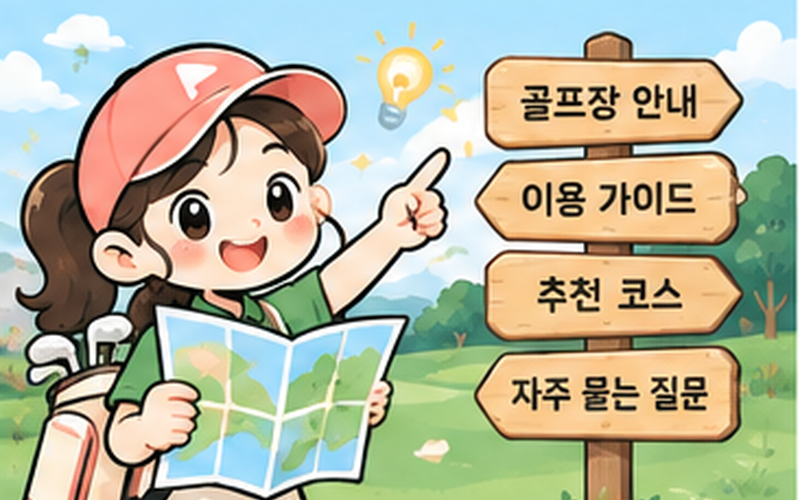 캐디나라 골프 가이드 안내 이미지